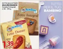 Crai Fette biscottate MULINO BIANCO offerta