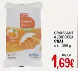 Crai Croissant albicocca CRAI offerta