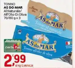 Crai Tonno AS DO MAR offerta