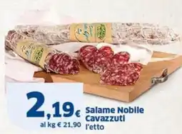 Sigma Salame Nobile Cavazzuti offerta