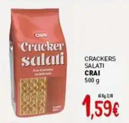 Crai Crackers salati CRAI offerta