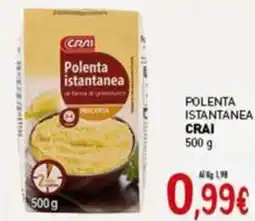 Crai Polenta istantanea CRAI offerta