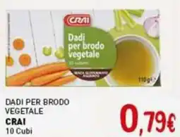 Crai Dadi per brodo vegetale CRAI offerta