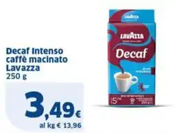 Sigma Decaf Intenso caffè macinato Lavazza offerta