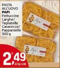Crai Pasta all'uovo PAPI offerta