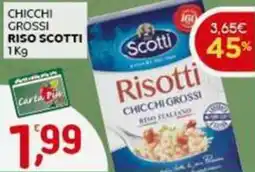 Crai Chicchi grossi RISO SCOTTI offerta