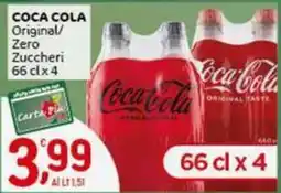 Crai COCA COLA Original/ Zero Zuccheri offerta
