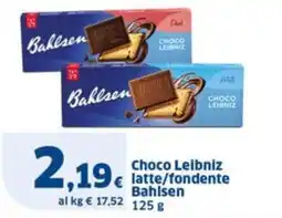 Sigma Choco Leibniz latte/fondente Bahlsen offerta