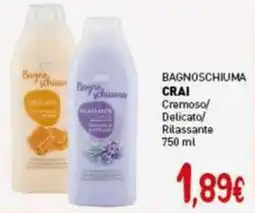 Crai Bagnoschiuma CRAI offerta