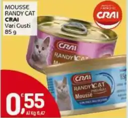 Crai Mousse randy cat CRAI offerta