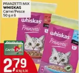 Crai Pranzetti mix WHISKAS offerta