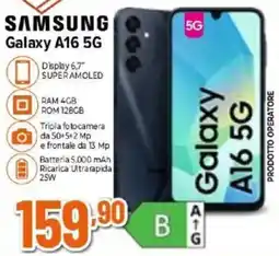 Expert SAMSUNG Galaxy A16 5G offerta