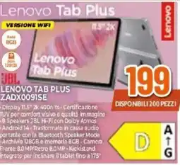 Expert JBL LENOVO TAB PLUS ZADX0091SE offerta