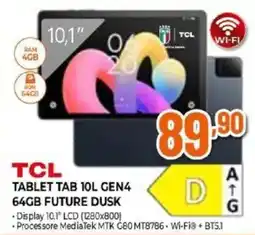 Expert TCL TABLET TAB 10L GEN4 64GB FUTURE DUSK offerta