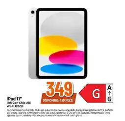 Expert iPad 11" 11th Gen Chip A16 Wi-Fi 128GB offerta