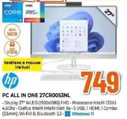 Expert hp PC ALL IN ONE 27CR0053NL offerta