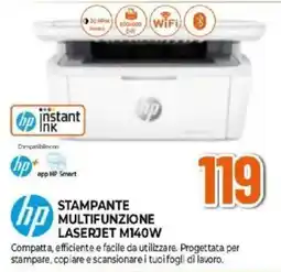 Expert hp STAMPANTE MULTIFUNZIONE LASERJET M140W offerta