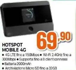 Expert tp-link HOTSPOT MOBILE 4G offerta