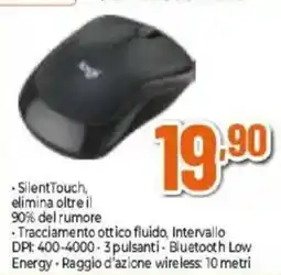 Expert logitech MOUSE WIRELESS SILENZIOSO M240 offerta