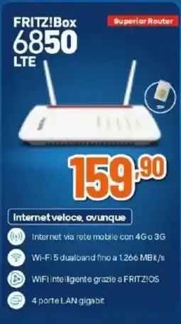 Expert FRITZ!Box 6850 LTE offerta