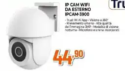 Expert Trust IP CAM WIFI DA ESTERNO IPCAM-3900 offerta