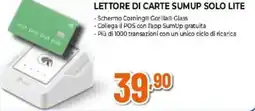 Expert Lettore di carte sumup solo lite offerta
