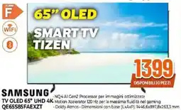 Expert SAMSUNG TV OLED 65" UHD 4K QE65S85FAEXZT offerta