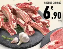 Conad Costine di suino offerta