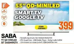 Expert SABA TV QD-MINILED 55" SA55M91GTV offerta