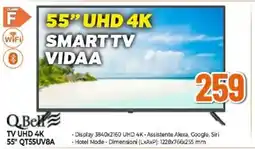 Expert Q.BELL TV UHD 4K 55" QT55UV8A offerta
