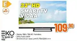 Expert EKO TV QLED 32" K32 offerta