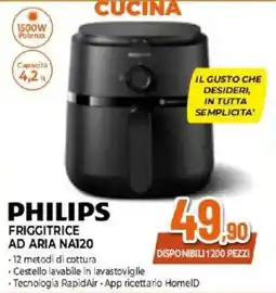 Expert PHILIPS FRIGGITRICE AD ARIA NA120 offerta