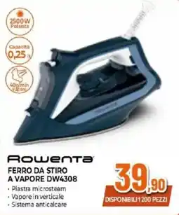 Expert RowenTa FERRO DA STIRO A VAPORE DW4308 offerta