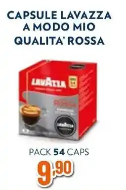 Expert Capsule lavazza a modo mio qualita' rossa offerta