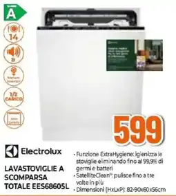 Expert Electrolux LAVASTOVIGLIE A SCOMPARSA TOTALE EES68605L offerta