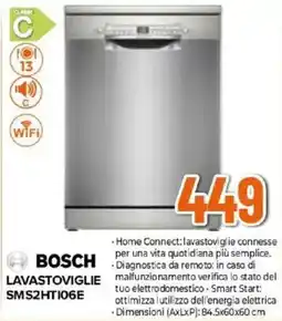 Expert BOSCH LAVASTOVIGLIE SMS2HT106E offerta