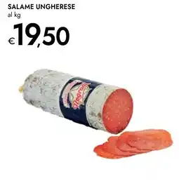 Bennet Salame ungherese offerta