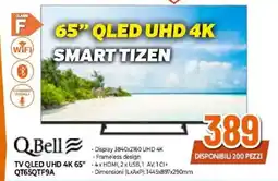 Expert Q.Bell TV QLED UHD 4K 65" QT65QTF9A offerta