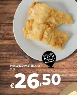 Bennet Merluzzo pastellato offerta