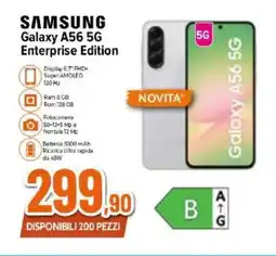 Expert SAMSUNG Galaxy A56 5G Enterprise Edition offerta