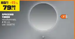 OBI Specchio tondo offerta