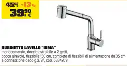 OBI Rubinetto lavello "irma" offerta
