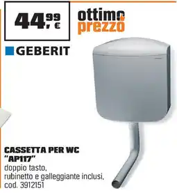 OBI GEBERIT Cassetta per wc '' AP117'' offerta