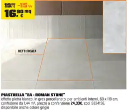 OBI Piastrella "ea-roman stone" offerta