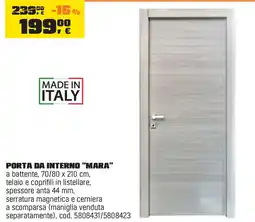 OBI Porta da interno "mara" offerta