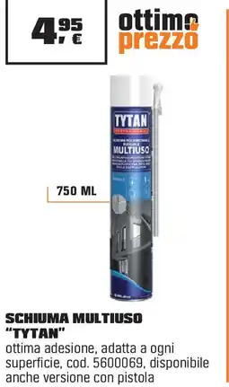 OBI Schiuma multiuso "tytan" offerta