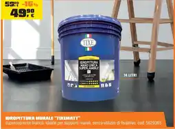 OBI TIXE Idropittura murale "tixematt" offerta