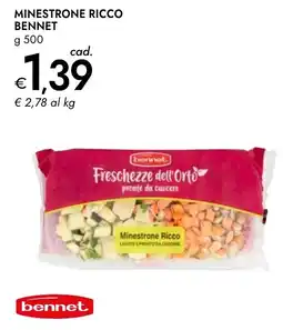 Bennet Minestrone ricco BENNET offerta