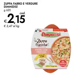 Bennet Zuppa farro e verdure DIMMIDISI offerta