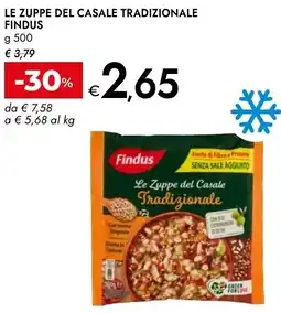Bennet Le zuppe del casale tradizionale FINDUS offerta